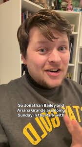 Sunday in the Park with @jbayleaf and @arianagrande 🥹❤️✨  #sundayintheparkwithgeorge #jonathanbailey #arianagrande #theatre #musical  #london #fans #music #fyp #westend @sundayparkstage