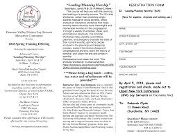 Leading/Planning Worship”