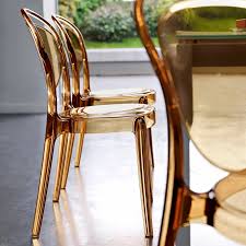 Parisienne King Louis Back Stacking Side Chair Calligaris French Bistro Chairs Dining Chairs