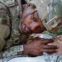 U.S. Air Force Senior Airman Nick Peters, a loadmaster