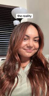 Burnette Red Balayage