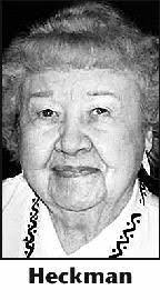 EVELYN HECKMAN Obituary (2015)