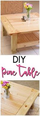 This diy tabletop is not quite beginner friendly, because it requires some serious woodworking skills. Diy Pine Table A Gorgeous Pine Wood Table You Can Make Yourself