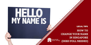 Naming of ic is done according to manufacturer's name, ic type and ic number. How To Change Your Name In Singapore Deed Poll Needed Singaporelegaladvice Com