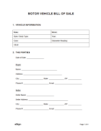 Enter the buyer's name on the second line. Free Bill Of Sale Forms Pdf Word