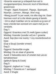 28 Dae Dieetplan Week 1 Juice Diet Dieet Plan Eating Plans