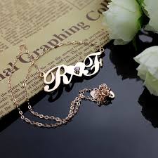 Alphabet) erleichtert das buchstabieren von wörtern (speziell eigennamen . Custom 2 Initial Birthstone Name Necklace Rose Gold In 2022 Rose Gold Necklace Letter Necklace Rose Gold Gold Jewellery Design Necklaces