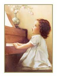 3 detail of bessie pease gutmann's little mother. Bessie Pease Gutmann S Young Girl S Piano Lesson Counted Cross Stitch Pattern 769572910680 Ebay