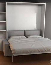 Murphysofa Clean King Size Murphy Bed With Sofa In 2020 Murphy Bed With Sofa Murphy Bed Ikea Murphy Bed Plans