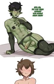 Sneaking Orc - Thick Belly Teased