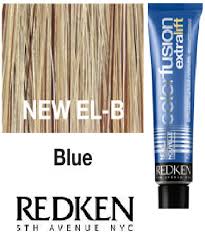 Redken Color Fusion Extra Lift Blue El B Hair Color Blue