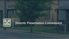 Historic Preservation Commission Meeting