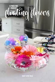 We love the romantic look of floating candles! Bubble Wrap Floating Flower Arrangement Page 2 Of 2 Smart School House