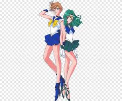 Sailor uranus fights alongside her pa. Sailor Uranus Sailor Neptun Sailor Moon Sailor Jupiter Queen Gelassenheit Sailor Uranus Anime Kunst Png Pngegg