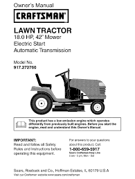 In 1927, the company established the production of bicycles, carriages, carriages and hand tools. Craftsman Lt1000 Manual