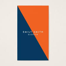 Abstract Blue And Orange Color Block Social Media Business Card Zazzle Com In 2021 Media Business Cards Social Media Business Cards Orange Color Block