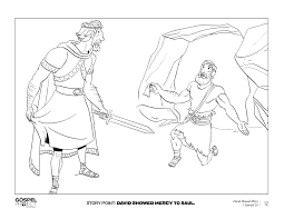 What happened to david when he cuts saul's robe? Kids Sunday Worship October 18 Park Church