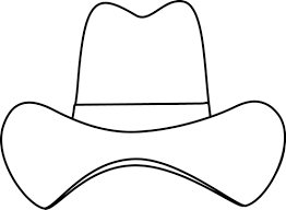 Black And White Simple Cowboy Hat Cowboyhatsdiy Cowboy Hats Cowboy Hat Crafts Cowboy
