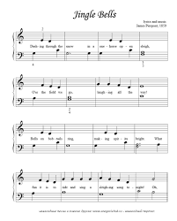 Skachat Noty Dlya Pesni Jingle Bells Na Anglijskom Yazyke Fortepiano Pesni Noty