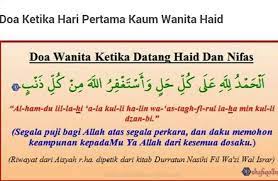 Wanita Muslimah Doa Hari Pertama Haid Atau Nifas Jika Facebook