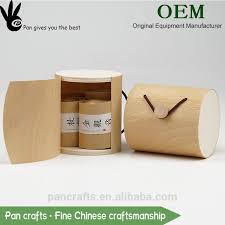 Round Tube Birch Veneer Soft Bark Cylindrical Wooden Cylinder Packaging Box For Gift Wine Bottle Wooden Wine Boxes Wine Country Gift Baskets Wooden Gift Boxes