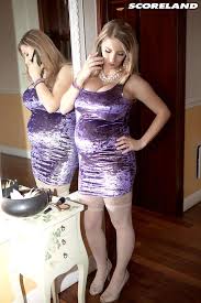 I've seen a few list of blondes with many i don't find attractive and so i felt they needed better representation yes,it's a shallow list. Pregnant Busty Blonde Hottie Katerina Hartlova From Scoreland Wearing Violet Dress Image Gallery 246386