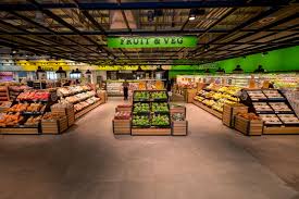 Pick N Pay Supermarches En Afrique Du Sud Market Value A Realise Le Concept Architectural L Identite E Magasin De Fruits Fruits Et Legumes Rayonnage Magasin