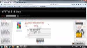 When you receive it to save it, memorize it or . Sim Unlock Samsung Galaxy Tab 4 8 0 At T For Free Youtube