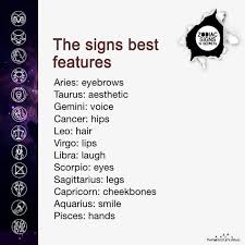The Signs Best Features Zodiac Signs Chart Best Zodiac Sign Scorpio Zodiac Facts
