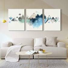 The people who live in a very house will face difficulties to embellish the empty great wall in the living room. 20 Best Abstract Wall Art Painting For Living Room Samhouseplans