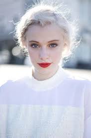 If you have fair skin like julia barretto, the red lipstick that complements your color best is a cool red hue! Pin By Beth Kirby Local Milk Seas On Locks Silver White Hair Pale Skin Perfect Lipstick Color