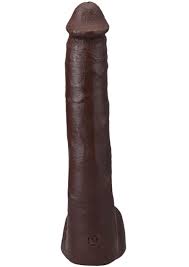 Signature Cocks Ultraskyn Pressure Dildo with Removable Suction Cup 10in -  Chocolate | Spice Sensuality