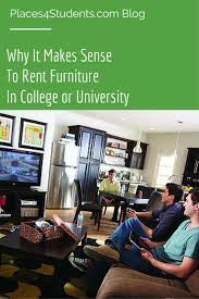 Don T Settle For Your Parents Old Dingy Hand Me Down Furniture From The 1970 S Here S Why It Makes Sense To Rent Furniture College Student House Student Life