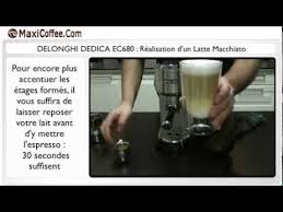 Check spelling or type a new query. Delonghi Dedica Ec680 Realisation D Un Latte Macchiato Youtube