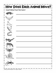 Animals That Swim Fly Crawl Or Run Worksheets