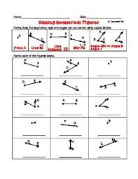 Points Rays Segments Lines And Angles Segmentation Types Of Angles Types Of Lines