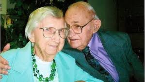 Donald Bigelow and Madeline Cooley celebrate 70 years of marriage