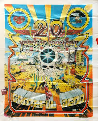 These officially licensed grateful dead tapestries feature dancing bears, steal your face, terrapins and massive doses of skulls and roses. Gary Kroman Grateful Dead 20 Years Of Rock And Roll Silk Tapestry