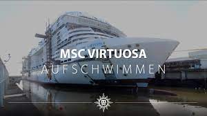 Msc virtuosa's namesake comes from the word virtuoso, meaning someone highly msc virtuosa to perform her maiden voyage around the british isles with embarkation ports in southampton and. Msc Cruises Feiert Das Aufschwimmen Der Msc Virtuosa Youtube