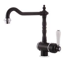 grunblatt nostalgie landhausstil schwarz matt kuche armatur wasserhahn grune blatter kuchenarmatur wasserhahn