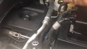 These conditions may be caused by one of the wires in the engine wiring harness being chafed, cut or damaged due to contact with the right rear corner of the engine or cam/valve cover (in particular circuits 2500 and 2501). Chevy Equinox 2 4 Thermostat Change Easy Youtube