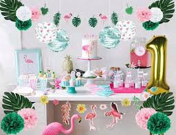 1st Birthday Party Decorations At Home First Year Party For Girls 1st Year Birthday Party Tropical Girls Birthday Party Flamingo Baby Party Decoration One Year Balloon Baby Party Decorations 1st Birthday Party Decorations Flamingo Themed Party