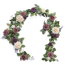 Make ling's moment your source for vintage wedding decorations. Ling S Moment Handcrafted Artificial Dusty Rose Flower Garland 5ft For Wedding Table Centerpieces Arch Flowers Decorations Buy Online In Aruba At Aruba Desertcart Com Productid 99598479