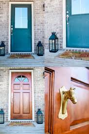 install an unfinished wood door (before