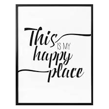 Check spelling or type a new query. Poster This Is My Happy Place Wall Art De