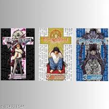 Death Note Vol. 1-2-3 (Manga)