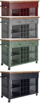 Westelm.com has been visited by 100k+ users in the past month Rolling Kitchen Island With Wine Rack A Good Buy