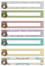 Use the detailed image to view the exact layout of the labels on the sheet, as they have the length and width, top and bottom margins and spaces between the labels clearly marked. Free Printable File Folder Labels Vomor
