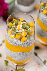 Let sit 5 minutes, then uncover and fluff with a fork. Mango Chia Pudding Easy Vegan Perfect Texture Veggie Chick