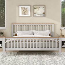 Solid Wood Platform Bed Frames